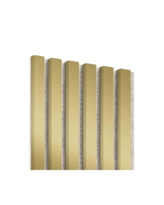 Akustiline seinapaneel Lameo Beige/Gold