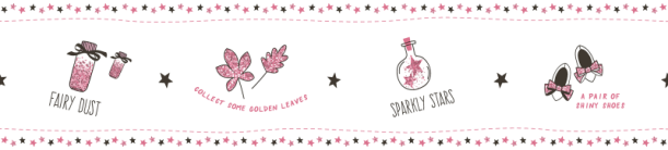 Bordüür Sparkly 140-2