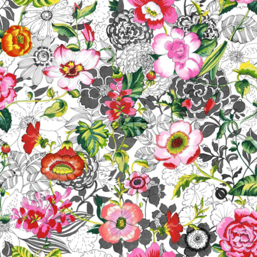 Tapeet XXL Funky Flowers 158501