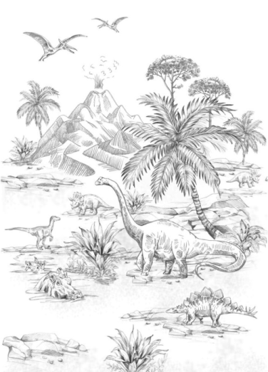 Fototapeet XL Dinosaurs 159237