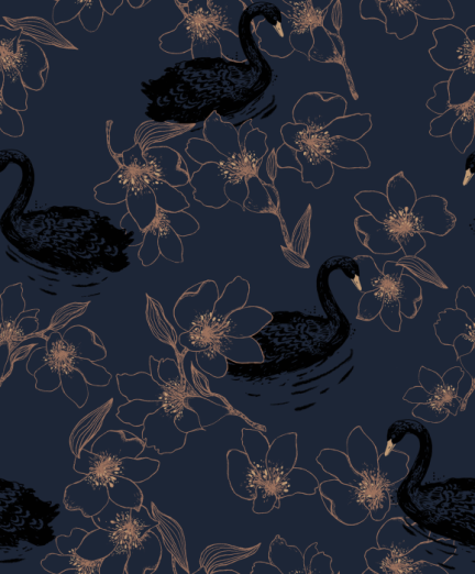 Tapeet Swan 640820