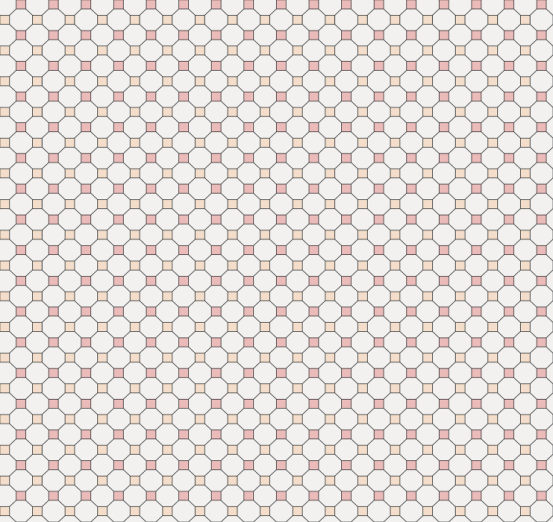 Tapeet Mosaic Tile 6504-4