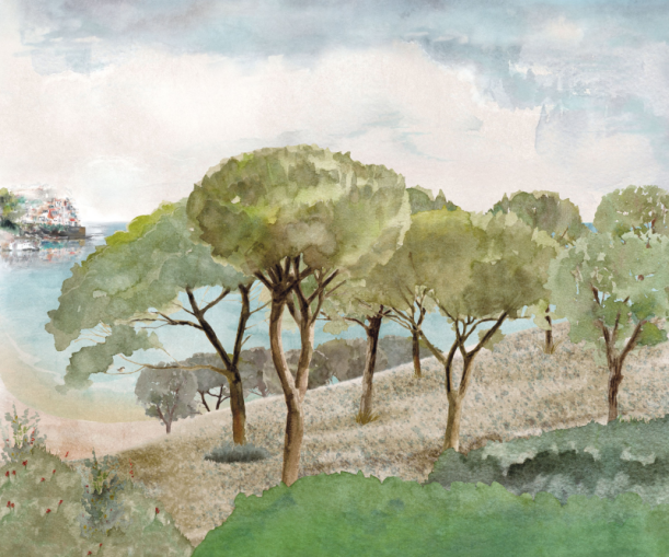 Fototapeet Song Of Crickets WDWD 200007511 (M)