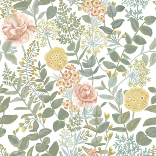 Tapeet Garden Flower SOLI 200314242