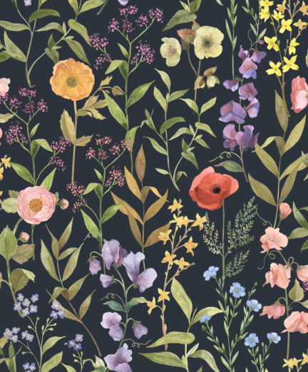 Tapeet Fleurs de Champs GADN 87659456