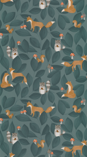 Tapeet Woodland Friends OUAT 88276815