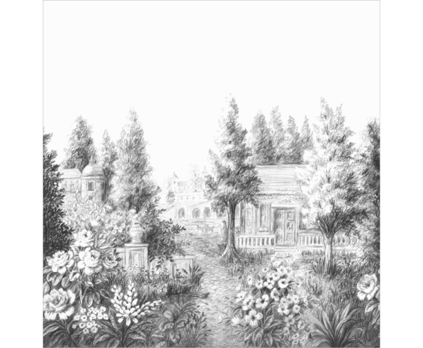 Fototapeet Parc a la Francaise WDWS 89029709 (L)