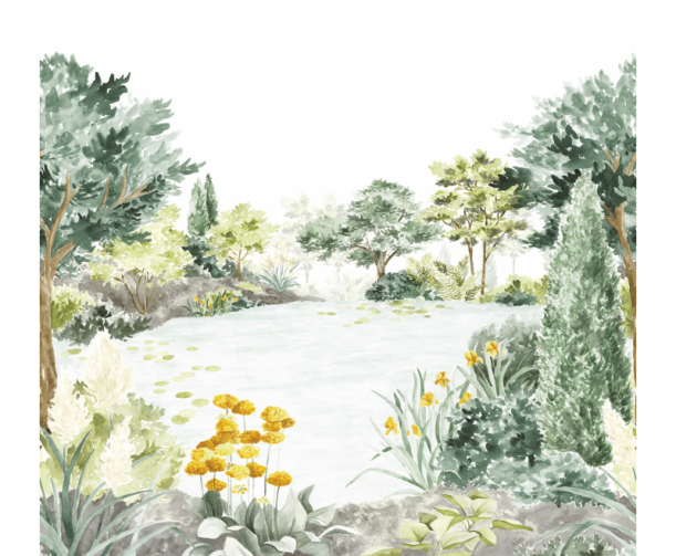 Fototapeet Lake WDWS 89107308 (M)