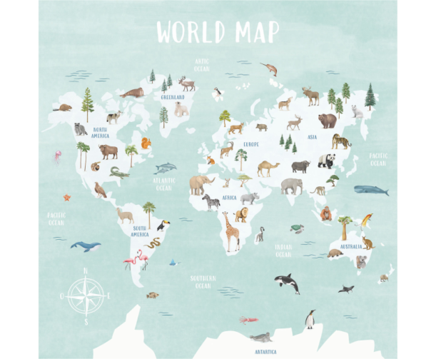 Fototapeet Decouvrir le Monde MNM 105766302 (L)