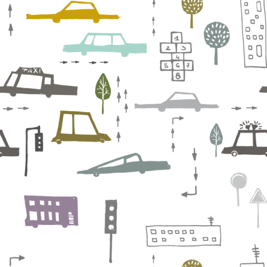 Fototapeet Cars White