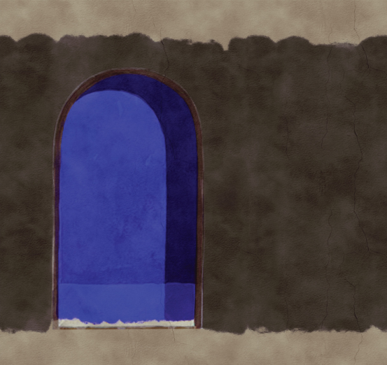 Fototapeet Alcove Indigo