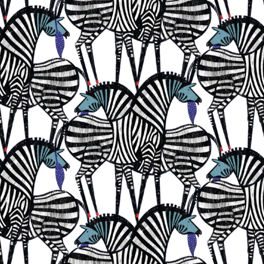 Fototapeet Dancing Zebras