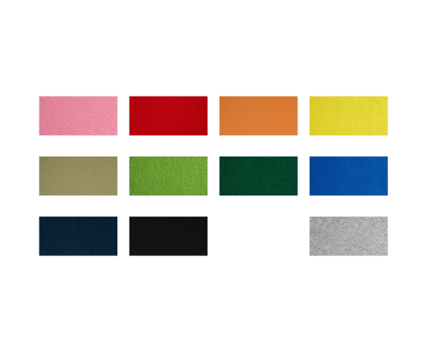 Seinapaneel Flatline RE, erinevad värvid