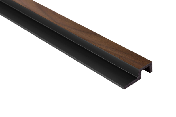 Parempoolne ääreprofiil Largo Dark Oak L0304RT, 200 cm