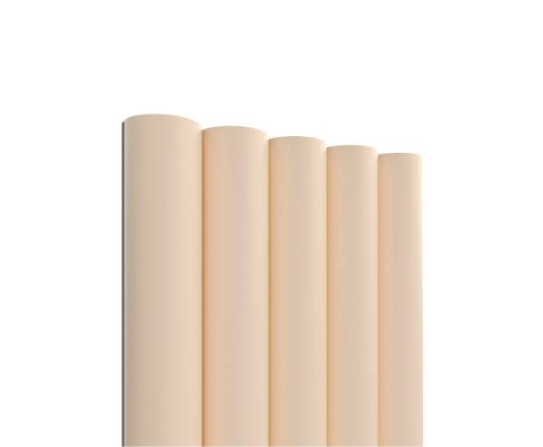 Raadiusega MDF seinapaneel Beige