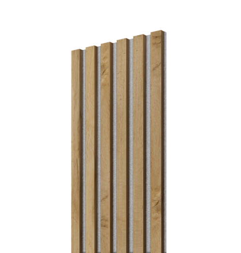Akustiline seinapaneel Lameli Hall/Rustik, 300x2750 mm