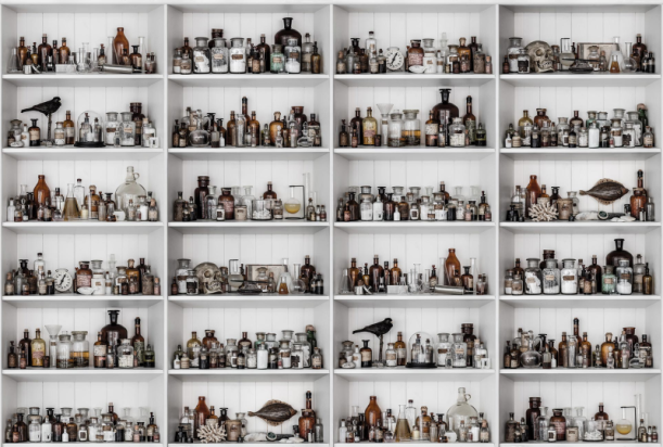 Fototapeet Cabinet of Curios R14182