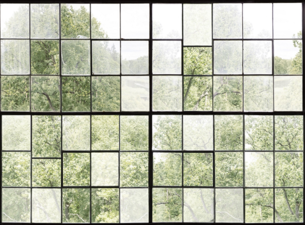 Fototapeet Factory Window R14381