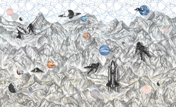 Fototapeet Moon Rock R16891