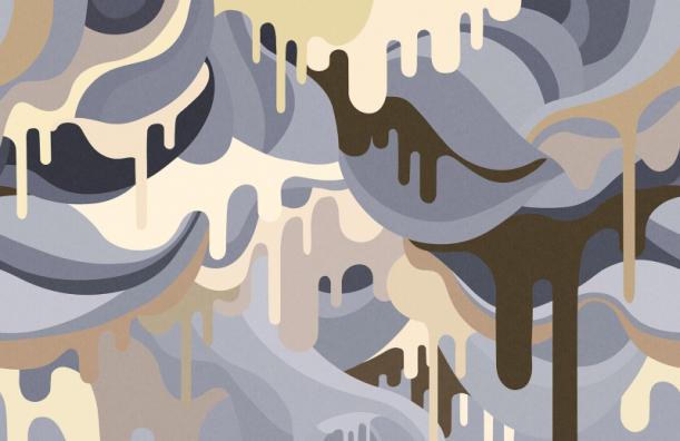 Fototapeet Dripping Rainbow, Beach R16942