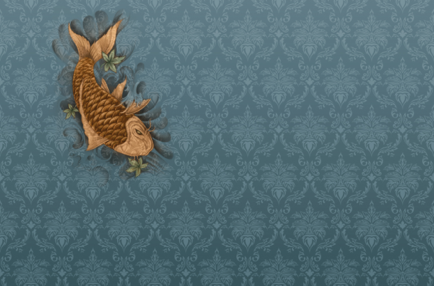 Fototapeet Koi Fish V119-2