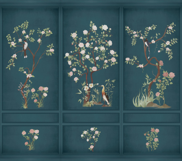 Fototapeet Boiserie V157-4