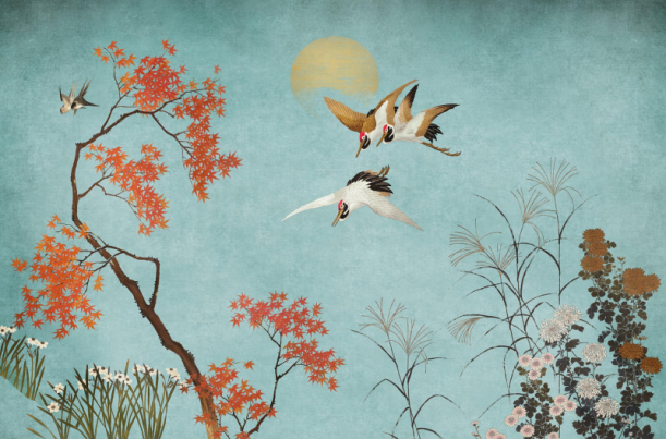 Fototapeet Crisantemos V159-2