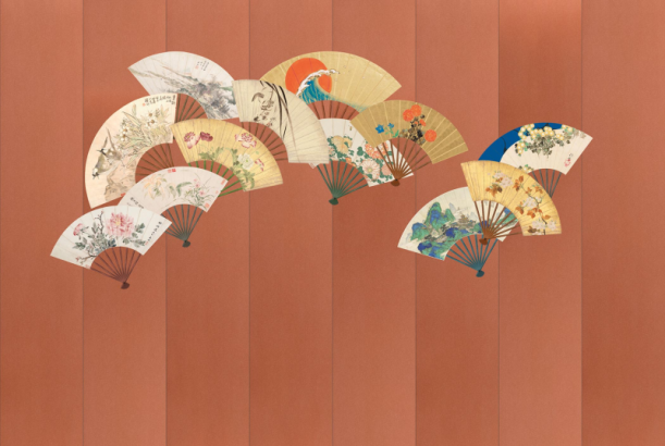 Fototapeet Hand Fans V160-2