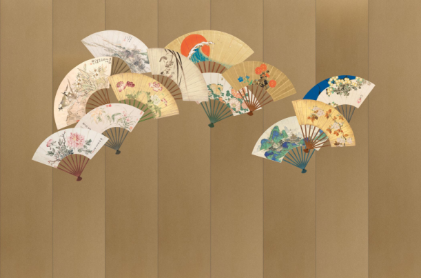 Fototapeet Hand Fans V160-3