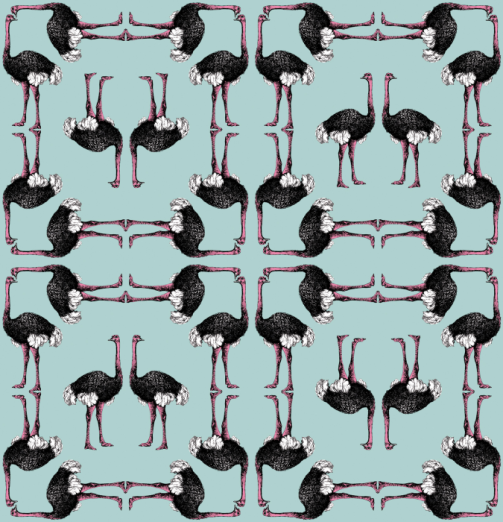Tapeet Avestruces WP181053