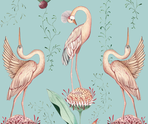 Tapeet Paradis de Herons WP191061