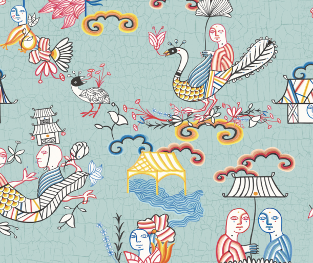 Tapeet Los amantes del Monte Lu WP191071