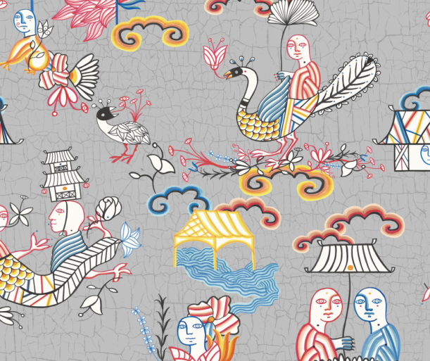 Tapeet Los amantes del Monte Lu WP191073