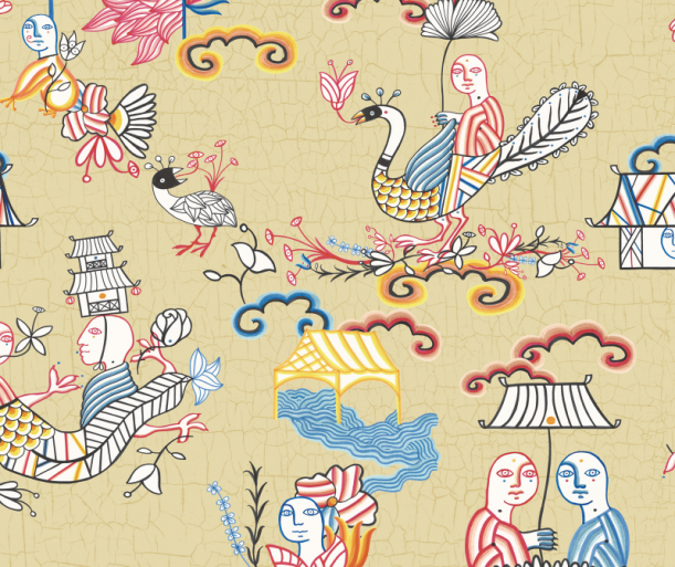 Tapeet Los amantes del Monte Lu WP191074