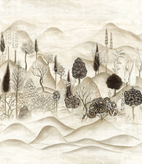 Fototapeet Munnar Taupe