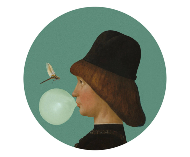 Isekleepuv tapeet Dots Boy And Dragonfly