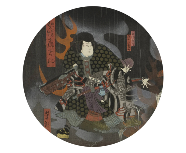 Isekleepuv tapeet Dots Midnight Warrior