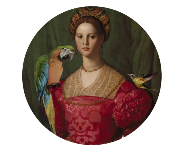 Isekleepuv tapeet Dots Mother Of Birds