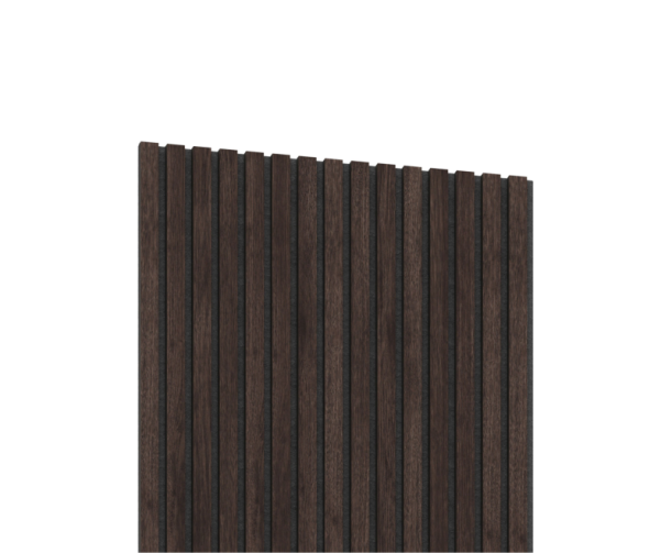 Spoonitud akustiline seinapaneel Smoked Oak