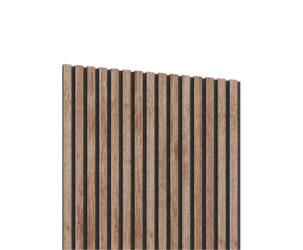 Spoonitud akustiline seinapaneel Wallnut